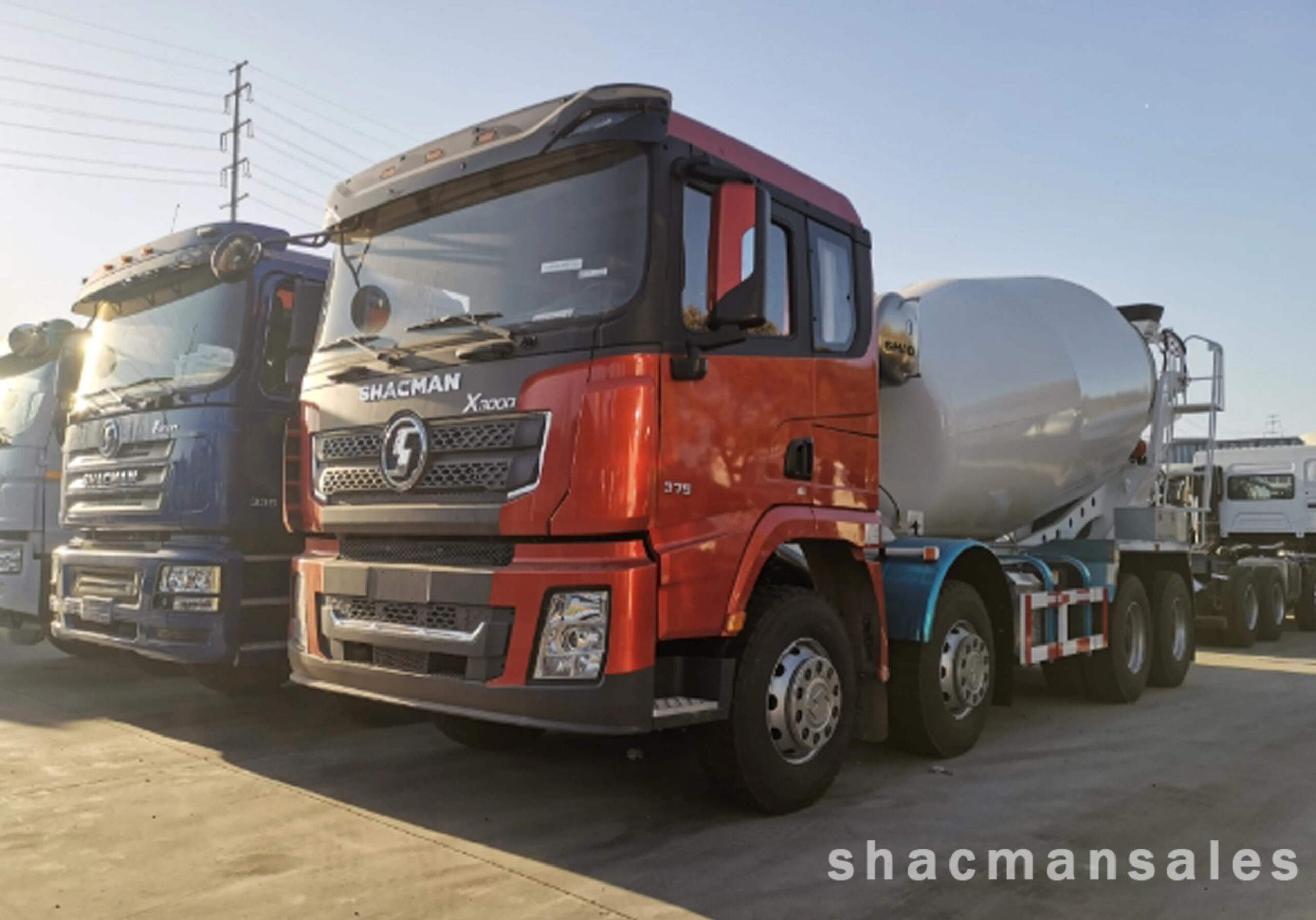 Shacman X3000 8*4 Mixer Truck